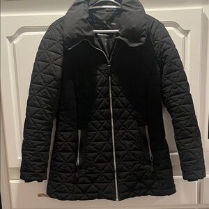 Marc New York Andrew Marc Stretch Faux Down Puffer Jacket